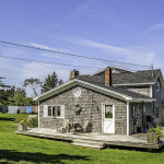 A wide deck around three sides of Cottage One is a great feature for entertaining family and friends or just enjoying the view.