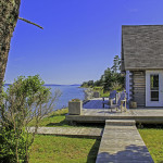 A beautiful July day at our seaside cabin.