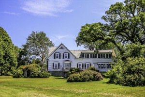 Summer at Bayside Farm, now available as a guest house rental.