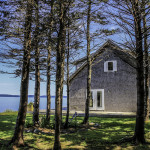 There is always a little shade from the summer sun at our Cape Cod Cottage.