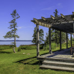 A wooden trellis was added to Cottage One a few years ago. It has been a popular addition.