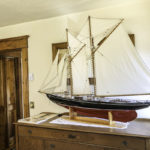 A model of Nova Scotia's famous racing schooner, Bluenose is part of the decor at The Point.
